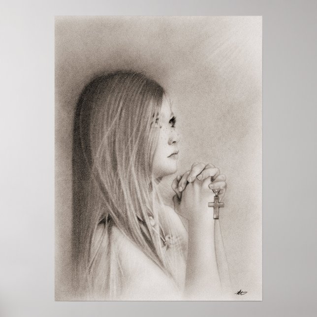 Affiche de prière pour enfants (Devant)