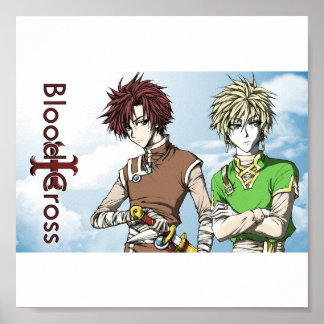 Affiche de promotion de la Croix du sang