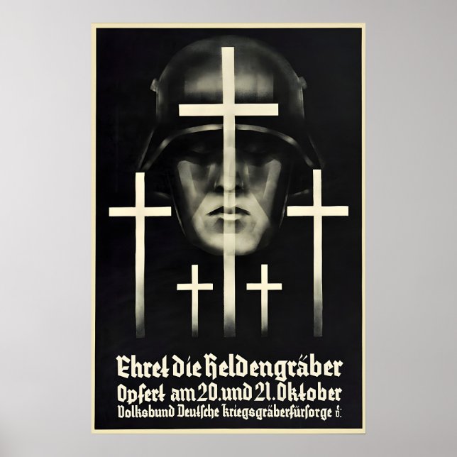 Affiche de propagande allemande impériale de la Pr (Devant)