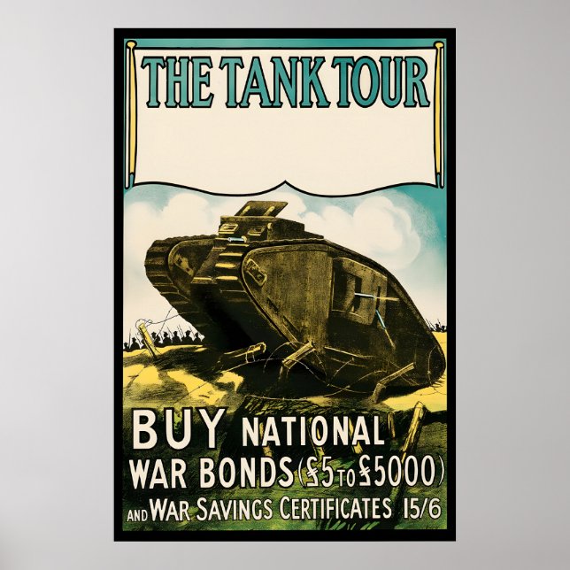 Affiche de propagande britannique de la Première G (Devant)