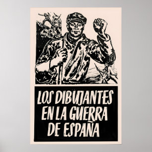 Affiche de propagande de la guerre civile espagnol