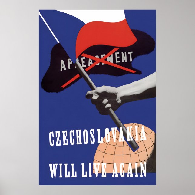 Affiche de propagande de la Seconde Guerre mondial (Devant)