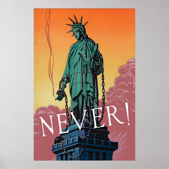 Affiche de propagande de la Seconde Guerre mondial (Devant)