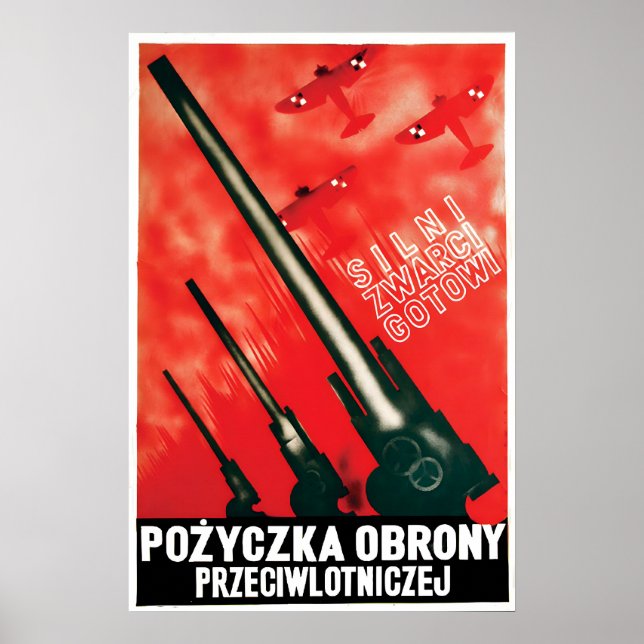 Affiche de propagande de la Seconde Guerre mondial (Devant)