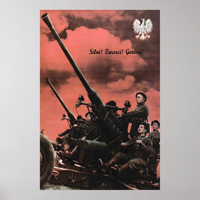 Affiche de propagande de la Seconde Guerre mondial (Devant)