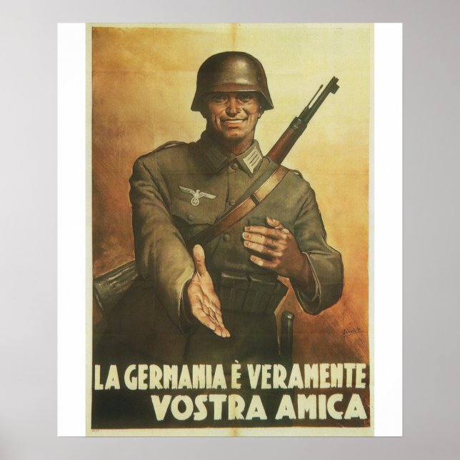 Affiche de propagande en Allemagne (Devant)