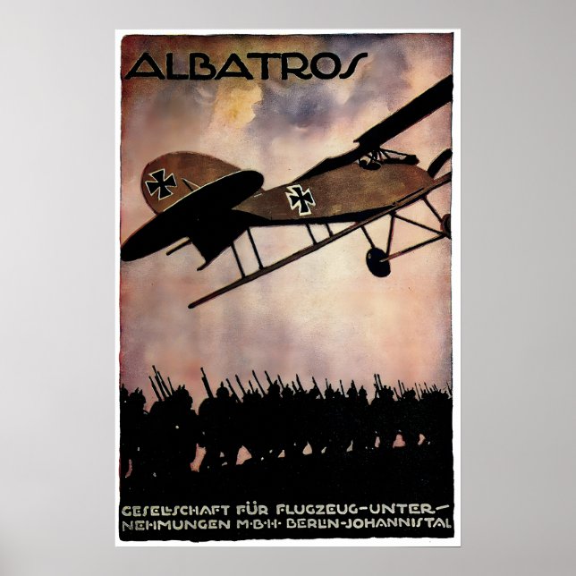 Affiche de propagande impériale allemande de la Pr (Devant)