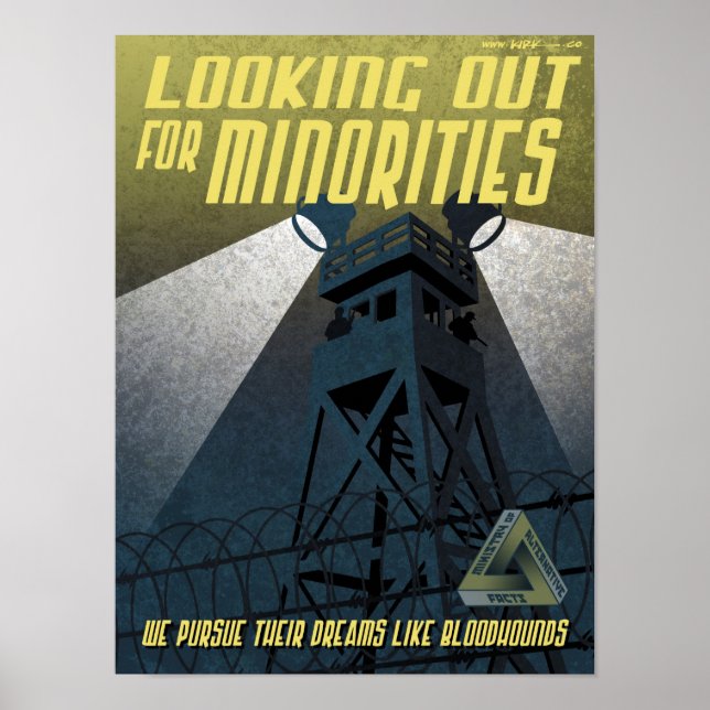 Affiche de propagande sur l'immigration (Devant)