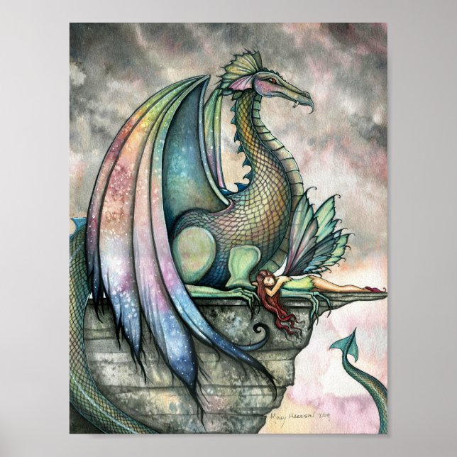 Affiche de Protector Fairy Dragon par Molly Harris (Devant)