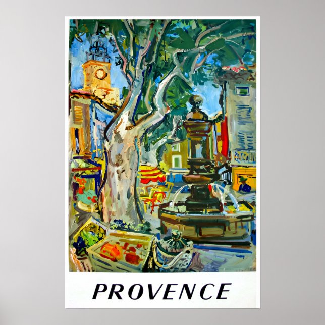 Affiche de Provence, France (Devant)