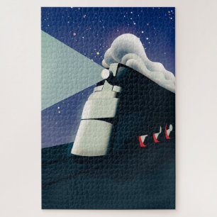 Affiche de puzzle de Dumpton Gap Broadstairs Kent