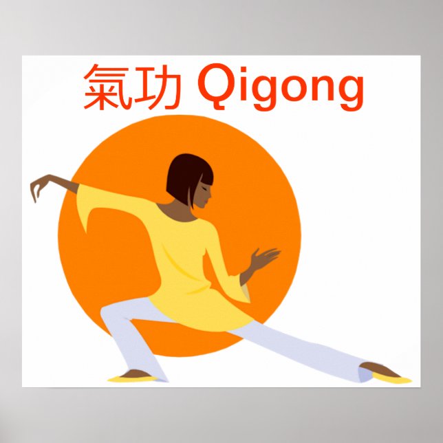 Affiche de Qigong (Devant)