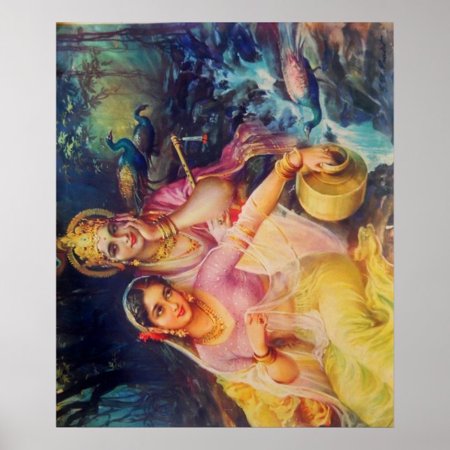 Affiche de Radha et Krishna (Devant)