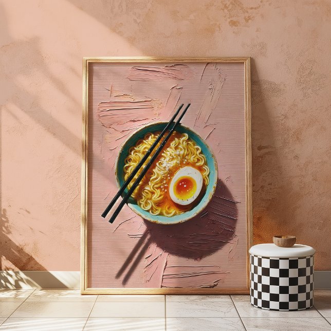 Affiche de Ramen en Art Imprimé, Poster Esthétique (Créateur téléchargé)