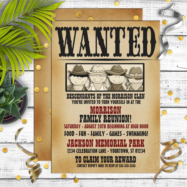 Affiche de recherche fantaisiste pour invitation d (Créateur téléchargé)