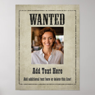 AFFICHE DE RECHERCHE : personnalisez ceci !