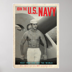 Affiche de recrutement de la marine américaine