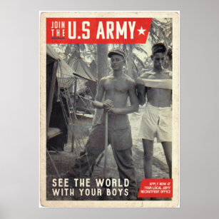 Affiche de recrutement de l'armée américaine
