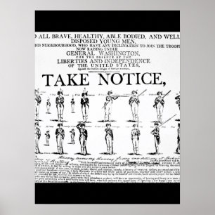 Affiche de recrutement de l'armée utilisée pendant