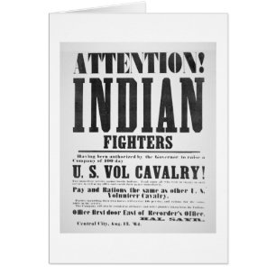 Affiche de recrutement pour la cavalerie