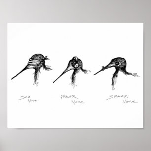 Affiche de règles d'or