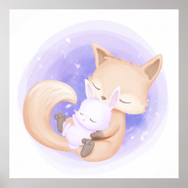 Affiche de renards (Devant)