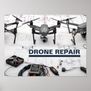 Affiche de réparation de drone™