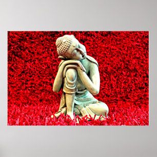 Affiche de repos de Bouddha