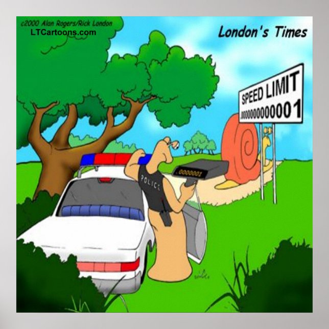 Affiche de Rick London drôle de limace agent de la (Devant)