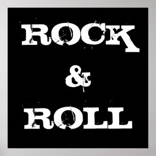 Affiche de rock
