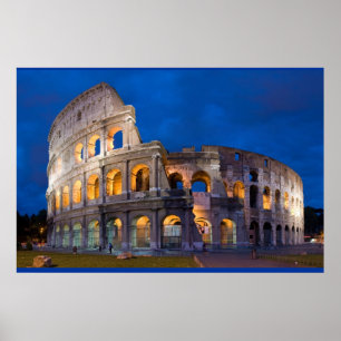 Affiche de Rome Colleseum de 8,99