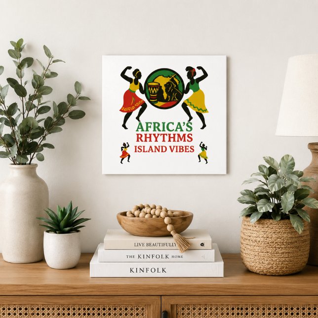 Affiche de rythmes africains modernes et d'ambianc (Créateur téléchargé)
