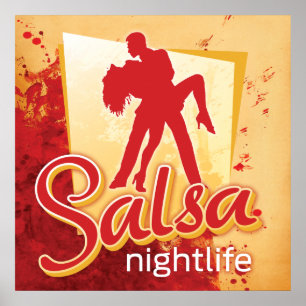 Affiche de salsa
