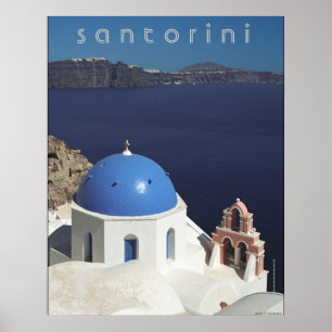 Affiche de Santorini