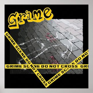 affiche de scène grime