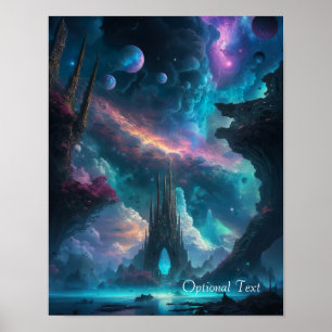 Affiche de science-fiction et de fantasy personnal
