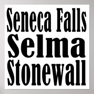 Affiche de Selma Stonewall d'automnes de Sénèque
