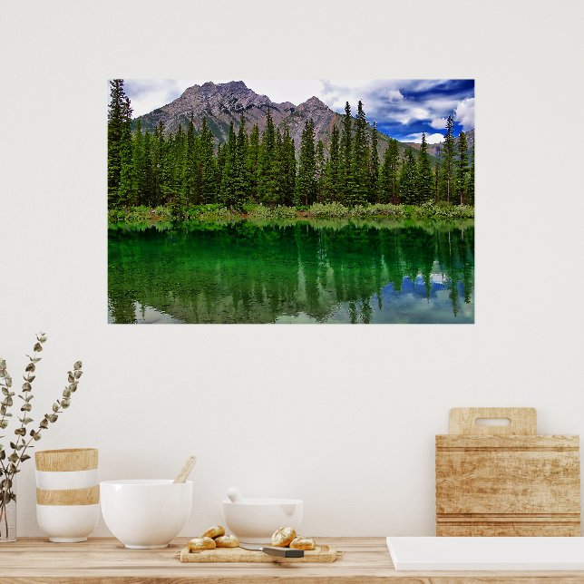 Affiche de sérénité de Kananaskis (Cuisine)