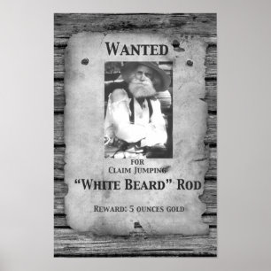 Affiche ""de série de Rod" Recherchée pour sauter