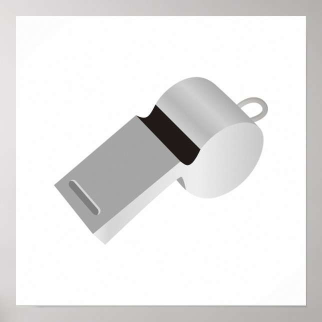 Affiche de sifflet des arbitres (Devant)