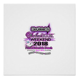 Affiche de signature du week-end 2018 mauvais de