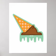 Affiche de situation collante