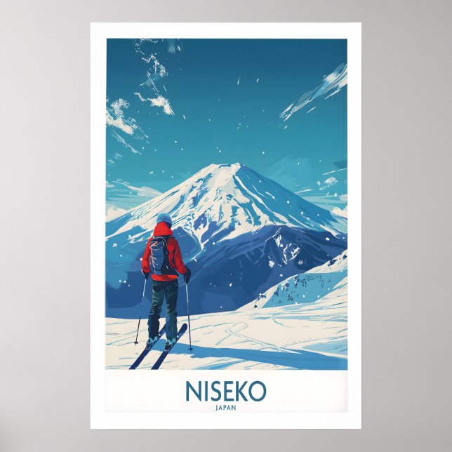 Affiche de ski Niseko - Japon 1 (Devant)