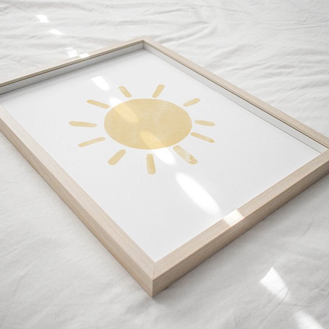 Affiche de soleil pastel (Créateur téléchargé)