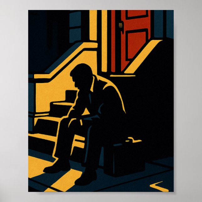 Affiche de solitude (Devant)