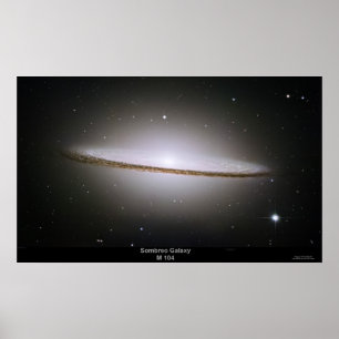 Affiche de Sombrero Galaxy (M104)