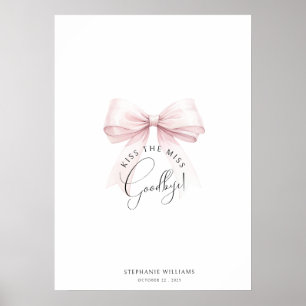 Affiche de souvenir Kiss the Miss Goodbye