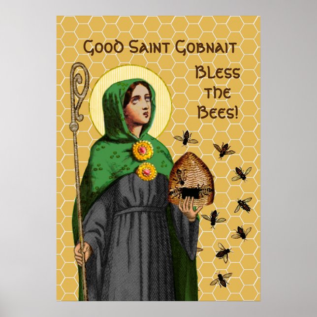 Affiche de Ste Gobnait de Ballyvourney (SAE 003) (Devant)