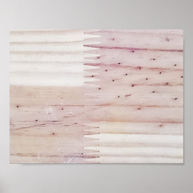 Affiche de structure de texture en bois (Devant)