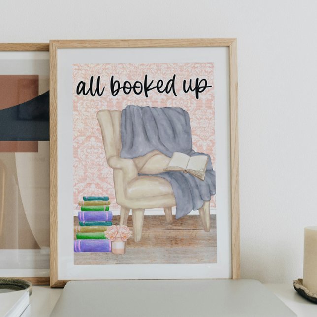 Affiche de style de vie livresque (Créateur téléchargé)